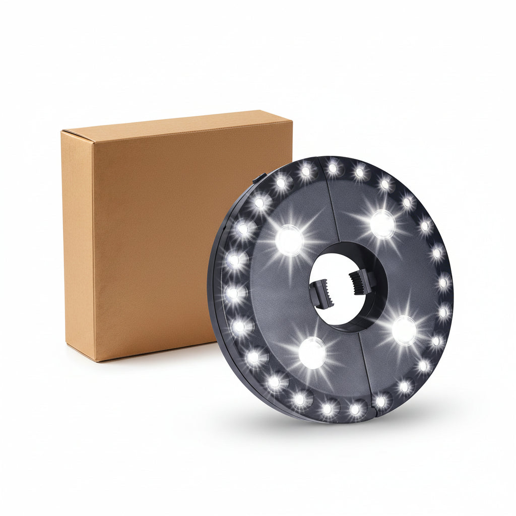 LED Disc Golf Basket Light for Glow Disc or Practice at Night